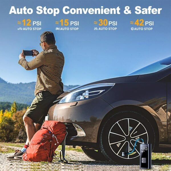 Portable Wireless Car Air Compressor