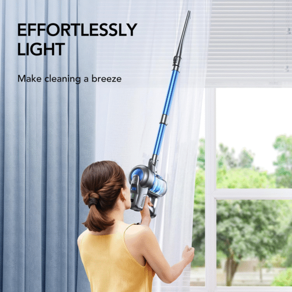 Greenote by Apeman—Cordless Handheld Lightweight Vacuum Cleaner, 23000PA Stick Vacuum 4 in 1, 200W with Dual Digital Motor LED Headlights, 35 Mins Runtime