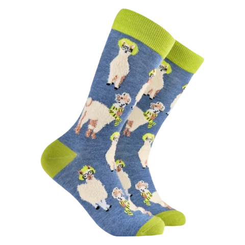 Llama Drama Socks