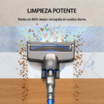 Greenote by Apeman—Cordless Handheld Lightweight Vacuum Cleaner, 23000PA Stick Vacuum 4 in 1, 200W with Dual Digital Motor LED Headlights, 35 Mins Runtime